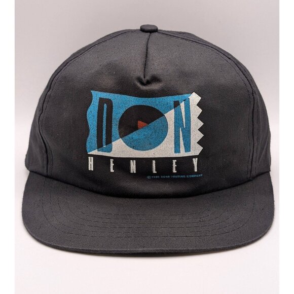 Vintage Don Henley 1990 Tour Snapback Hat Boys of Summer Concert Cap 90s VTG - Picture 2 of 6